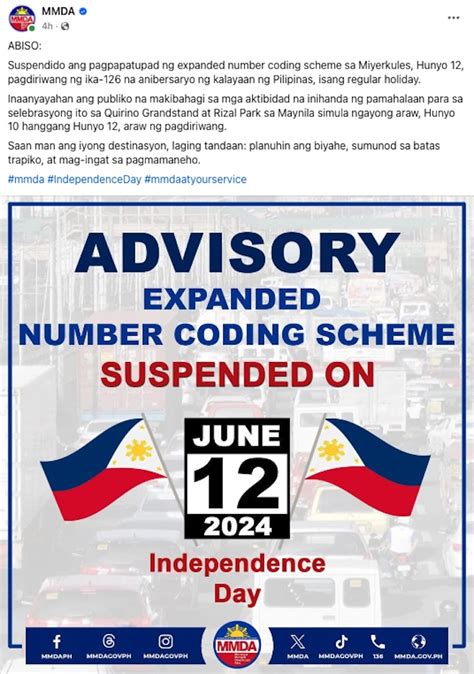 Number coding suspended on June 12 and June 17, 2024 .